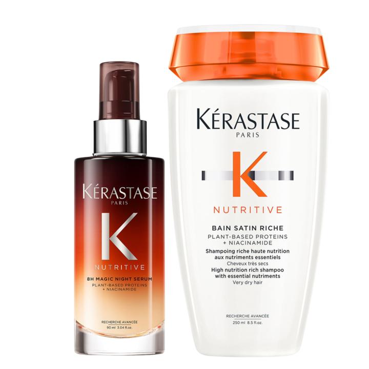 Pack Kérastase Nutritive 8H Magic Night Serum x2