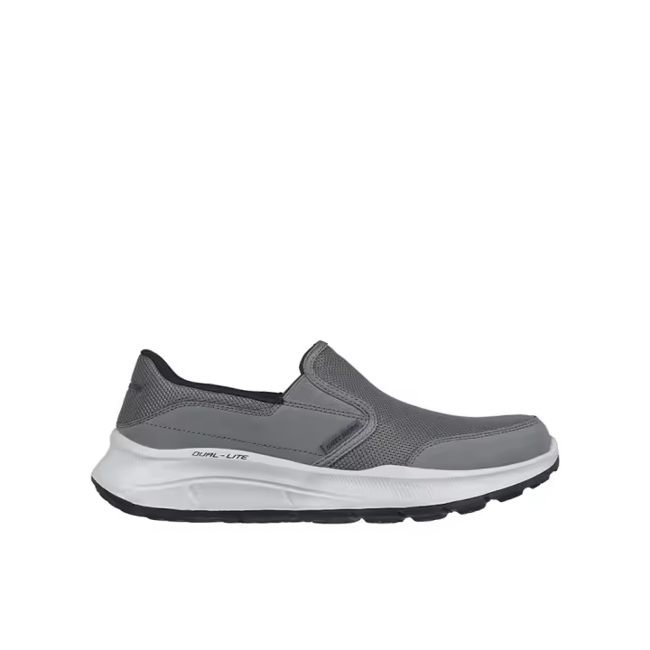 Skechers EQUALIZER 5.0 Zapatillas para hombre estilo mocasín grises en textil y sintético 83970 - 1