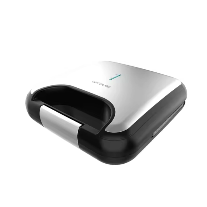 Sandwichera Cecotec Rock'nToast Square 800W 2 placas antiadherentes inox - 1