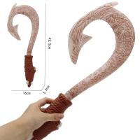 Navaja De Moana Anime Cartoon Pez Gancho Arma Juguete Para Niños Propiedad De Rol Regalo De Cumpleaños Y Navidad - details 0