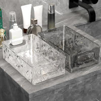 Caja De Almacenamiento De Cosméticos Transparente Organizador De Maquillaje De Lujo Para Baño Caja De Belleza Skincear - details 3