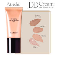 Atashi DD Cream Antiedad SPF 15 | Tratamiento Hidratante Antiedad con Color | Efecto Buena Cara, Flash, Lifting Inmediato | 8 beneficios en 1 | Con Retinol |  Efecto No Make Up Make Up | Para todo tipo de pieles | Disponible en 4 tonos | 50ml - details 4