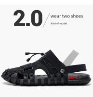 Sandalias Casuales Para Hombre Baotou Verano Resistente Al Agua Para Playa Y Deporte Zapatillas De Conducción Dual Propósito Cómodas Y Modernas - details 4