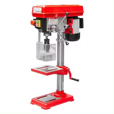 Holzmann SB4115N_230V Taladro de Columna - Potencia Motor 600W - Voltaje 230V - Dimensiones Mesa 200x193mm - Alcance 127mm - Altura Máx. 840mm - 1