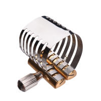 Ligadura De Saxofón Compacta Y Duradera Con Ajuste Por Tornillo Para Saxofón Alto Material Plástico/Rubber Duro Accesorio Musical - details 3