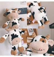 Muñeco De Peluche De Vaca Lindo Juguete De Algodón Para Regalo Para Novia Y Niños Suave Almohada De Peluche Animal Estuffed Patung Dolls - details 12