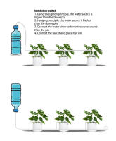 Kit De Riego Por Drip Ajustable Para Jardín Y Macetas Con Válvula Negra Ahorro De Agua Microderrame Para Invernadero - details 15