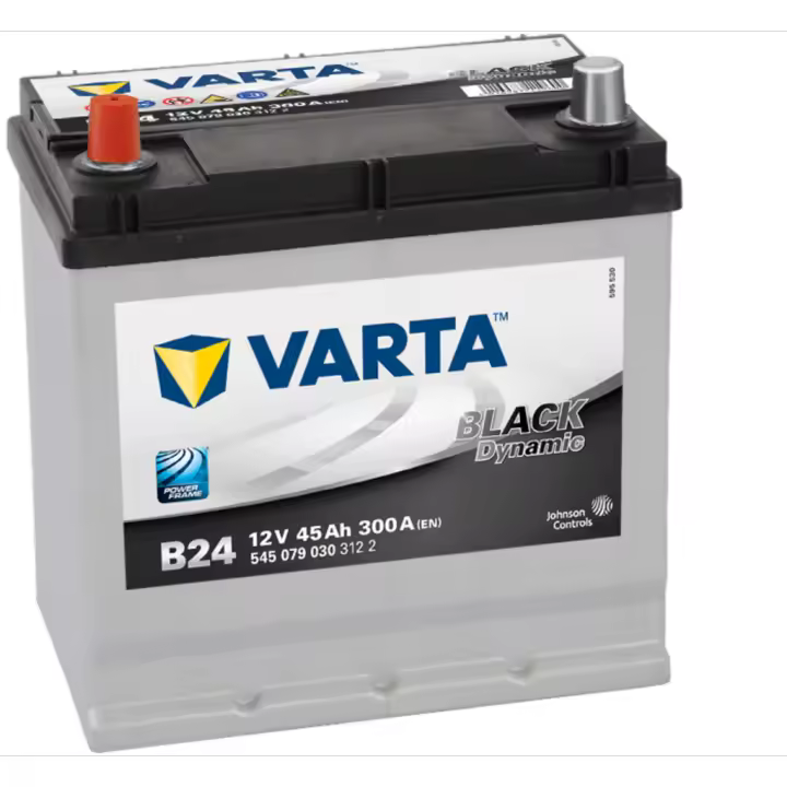 Batería de coche Varta B24 Black Dynamic. 12V - 45Ah/300A (EN) 545 079 030 312 2 Caja E2 - 1