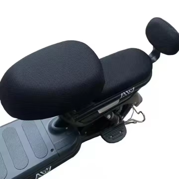 Cubierta De Asiento De Motocicleta 3D Transpirable Con Malla Protección Confort Antideslizante Aislante De Calor Absorción De Choques Y Protección Solar - 1