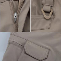 Pantalones Tácticos Para Hombre Exterior Multi Bolsillos Cargo Resistente Al Desgaste Impermeable Pantalones De Camuflaje Para Senderismo Primavera Otoño - details 13