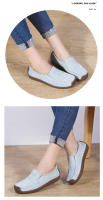 Zapatos De Ballet Para Mujer Loafers Slip on Microfibra Retro Casuales Transversales Antideslizantes Talla Fiel Para Primavera - details 8
