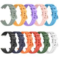 Correa De Silicona Para Huawei Band 8 Reemplazo De Pulsera Deportiva Suave TPU Accesorios De Reloj Compatible Con HUAWEI Unisex - details 2