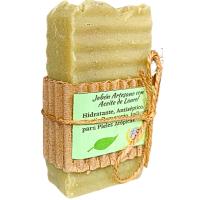 3 Jabones Artesanales Aceite de Laurel. Dermatitis. Piel Sensible. Pumarshop Cinnia Natura. Jabón Artesano hecho a  mano - details 4