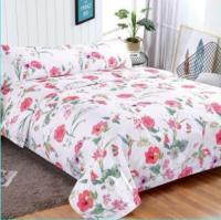 Juego de sábana, para cama 200cm,set de 4 Piezas, 1 encimera , 1 sábana bajera ajustable, 2 fundas de almohada, 100% poliéster, transpirable.CXJF - details 8