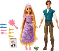 Disney Princesas Set de Aventuras de Rapunzel y Flynn Rider Disney 100 anivesario Disney Mattel HLW39 - details 5