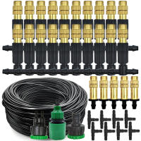 Sistema De Enfriamiento Por Neblinación Al Aire Libre 15M-30M Para Jardín Con Rojellón De Latón 1/4' Y Tubo De 4/7mm Para Patio Estufa De Hiedra - details 0