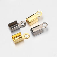 50pcs De Cerraduras De Acero Inoxidable Para Cordones De Cuero Y Cuentas De Joyería DIY Conector De Bolas De Amarre Para Collares Y Pulseras Tamaños 2.5-3.5mm - details 8