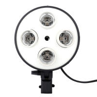 Adaptador De Bombilla E27 Andoer 4 En 1 Soporte Para Lámpara De Foto Y Video Para Estudio Con Soporte Plegable Para Softbox - details 0