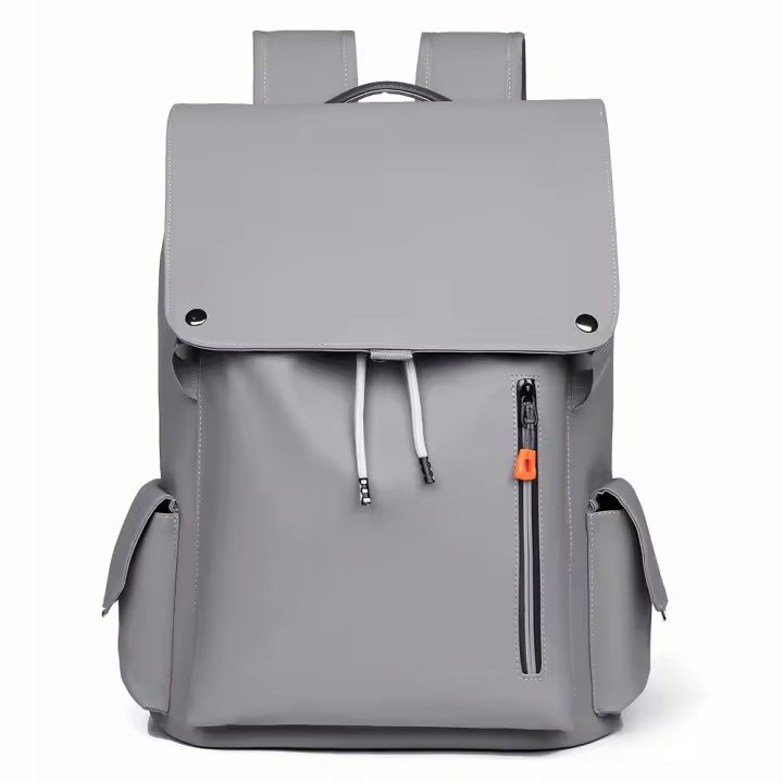 Bolsos,1PC Mochipa de moda para hombre de cuero artificial, resistant to Agua with Gran capacidad, Bolso de Hombre para computadora with Para computadora COMPART, forro de poliéster duradero, Correas ajustables - 1