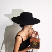 Nueva Gorra De Moda Primavera Verano Para Mujer Con Borde Versátil Sombrero De Paja Protección Solar Estilo Jazz Hepburn Francés - details 0