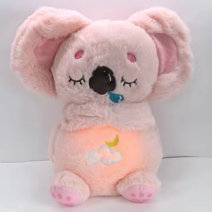 The Sleeping Relief Koala: Alivio del Sueño Respiración de Ansiidad Koala, Respiración de Animales de Plush PARA LA Ansiidad, Koalas calmantes para dormir con Ritmos de respiración y Luces musicales - 1