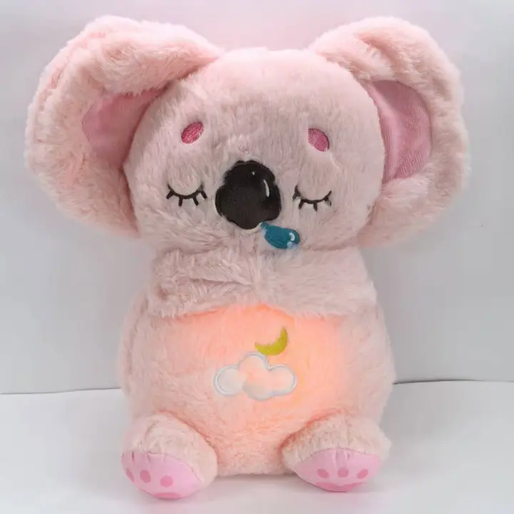 The Sleeping Relief Koala: Alivio del Sueño Respiración de Ansiidad Koala, Respiración de Animales de Plush PARA LA Ansiidad, Koalas calmantes para dormir con Ritmos de respiración y Luces musicales - 1