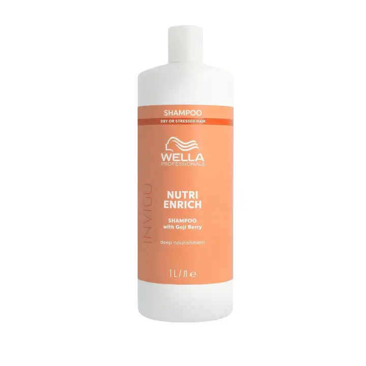 Wella Champú Nutri-Enrich para Cabello Seco E Hidratante 1000 Ml. - 1