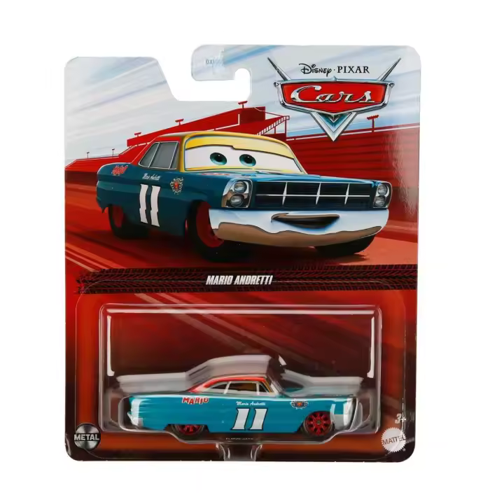Mattel Coche Cars 1:55 Mario Andretti - 1