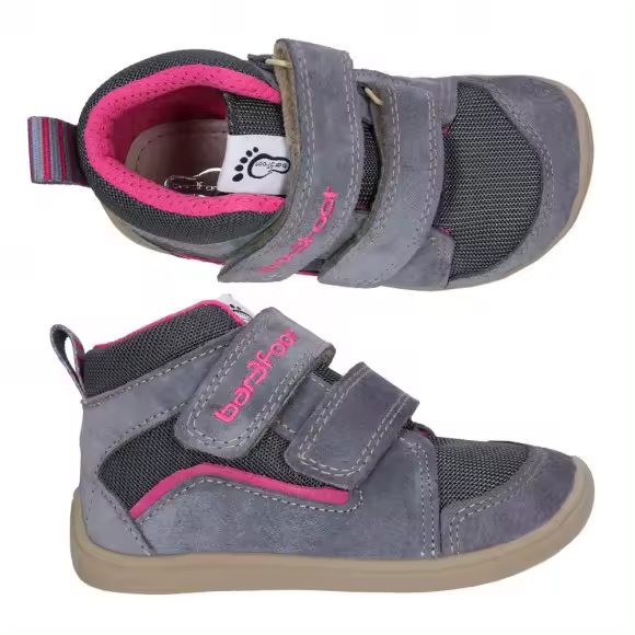 Botines Bar3foot Hydro Gris-Fucsia Water repelent Bar3foot IBRE24H94 - 1