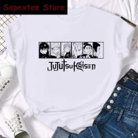 Camiseta Jujutsu Kaisen Japón Anime Para Mujer Kawaii Yuji Itadori Gojo Satoru Estampado Casual Manga Corta Algodón Poliéster T-Shirt Moda - details 17