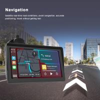 Podofo Monitor inalámbrico de 7 pulgadas para salpicadero de coche, Carplay, Android, Mirror Link, cámara de salpicadero, Bluetooth, FM, navegación GPS, reproductor inteligente - details 6