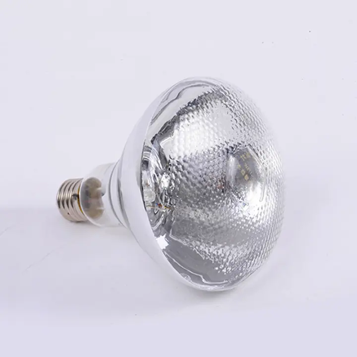 Lámpara De Calor Infrarrojo Para Ponedero 250W Impermeable Y Antiglobalización Con Bombilla Gruesa Para Cerditos Pollos Pato Y Otras Aves E27 Luz De Calentamiento - 1