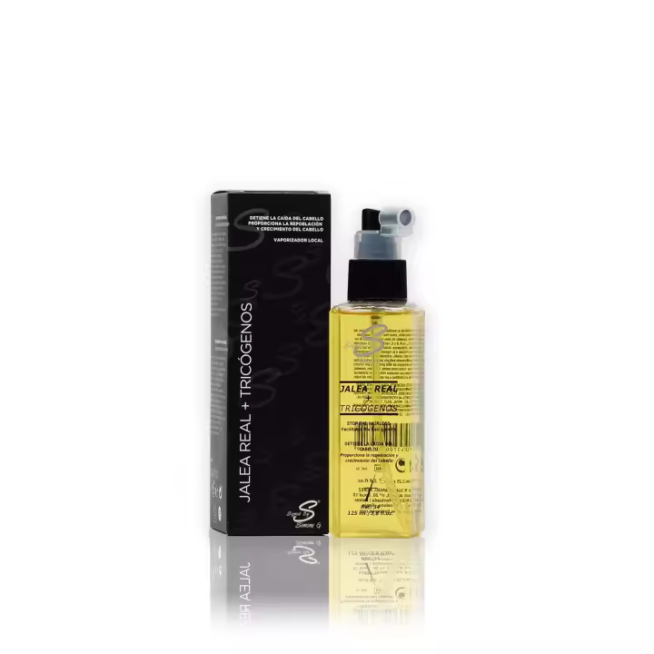 Simone G. Jalea Real + Tricógenos 125 Ml - Detiene La Caída del Cabello Repoblación y Crecimiento del Cabello - 1