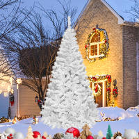 Árbol de Navidad Artificial Blanca, Árbol artificial navideño Economico, Árbol de Hoja PET, Árbol Navidad,  60cm 90cm 120cm 150cm 180cm 210cm Arbol barato Decoración Hogar, Jardin, Centro Comercial, Restaurante - details 8