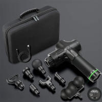 Masajeador Eléctrico De Pistola Para Muslos Y Espalda Con Pantalla LCD 30 Niveles De Percusión Profunda Relajación Muscular Fitness - details 6