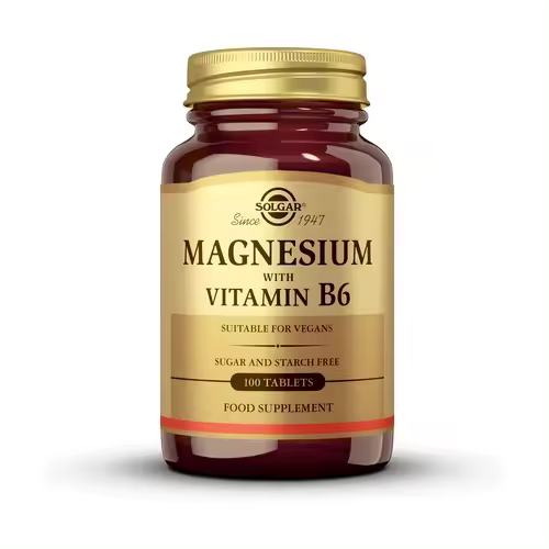 MAGNESIO CON VITAMINA B6 100 COMP - 1