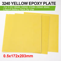Placa De Epoxy Aislante 203x172x0.5mm Unida Para Batería Lifepo4 DIY 3.2V 280Ah 320Ah 310Ah 90Ah Adhesivo Para Pack De Baterías - details 0