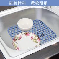 Alfombrilla De Silicona Multifuncional Para Cocina Resistentes a La Calor Anti-goteo Protector De Suelo Anti-resbaladizas Con Malla De Filtro Antisalpicaduras Rectangular Ecológica - details 0