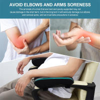 Almohadilla De Apoyo Para Los Codos De Espuma De Memoria Para Silla De Oficina Y Sofá Cómoda Y Duradera Para El Hogar Y La Oficina - details 0