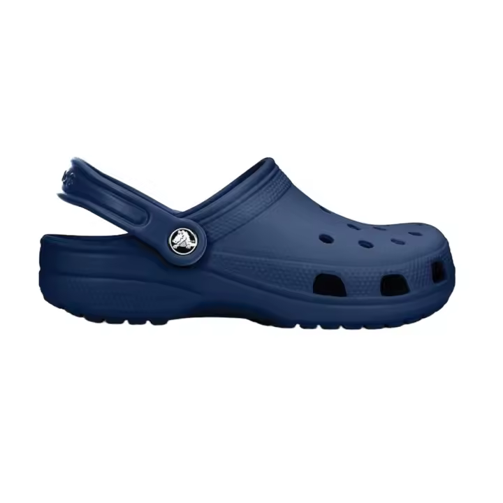 Zuecos Azules Crocs Classic U Navy Ligeras Y Resistentes Al Agua - 1