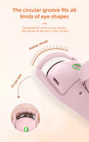 cils elétricas tipo C, calentamiento rápido, herramienta de maquillaje profesional, rizadores de pestañas calentados con 3 controles seguros de temperatura ideal para un regalo de San Valentín para ella. Regalos de San Valentín para mujer - details 11