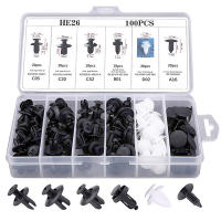 Kit De 100 Piezas De Clip De Automóvil Mixed Retenedor De Bumper Puerta Panel De Trimmado Plástico Accesorios De Coche - details 0