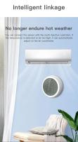 ZEXEF Termómetro Inteligente ZigBee Tuya Para Interior Con Sensor De Temperatura Y Humedad Y Pantalla LCD Control Por APP Y Voz Alexa Google Home - details 2