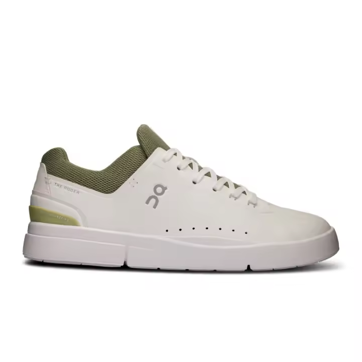 Zapatillas Blancas-Verde On Running The Roger Advantage White Olive - 1