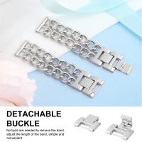 Correas De Reloj De Lujo Para Xiaomi Redmi Watch 5 Active/Lite/Xiaomi Watch S4 Compatible Con Samsung Galaxy Watch 7 6 5 4 Clásico 20mm 22mm Material De Acero Inoxidable Unisex - details 8