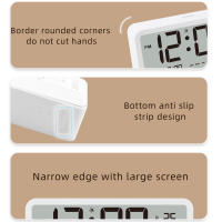 Reloj Digital 8001-EN Con Mostrador De Temperatura Humedad Y Alarma De Doble Modo Visualización De Día Semana Y Mes - details 5