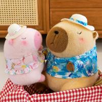Juguete De Peluche Capybara Simulación De Cachorro De Unicornio Dinosaurio Vestido Boba Fruta Decoración De Pájaros Animal De Peluche Para Decoración Del Hogar Y Cosplay - details 3