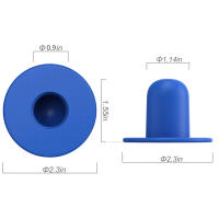4pcs De Tornillos Para Pared De Piscina En Plástico Azul O Negro Tapa De Agujero Para Bomba De Piscina Y Filtro Stopper De Agua - details 8