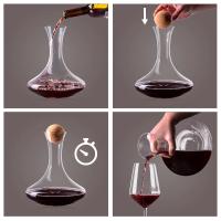 Vacu Vin Decantador de vino ( cristal), estuche - details 0