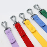 Correa Para Perros De PVC Impermeable De 2m Color Candy Traction Lead Rope Para Exterior Apto Para Mascotas Medianas Resistente Al Desgarro Y Al Desmontaje - details 0
